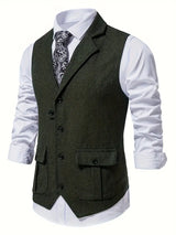 Niklas – Stylish Herringbone Men's Blazer