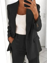 Elena – Women's Blazer & Wide-Leg Trouser Set