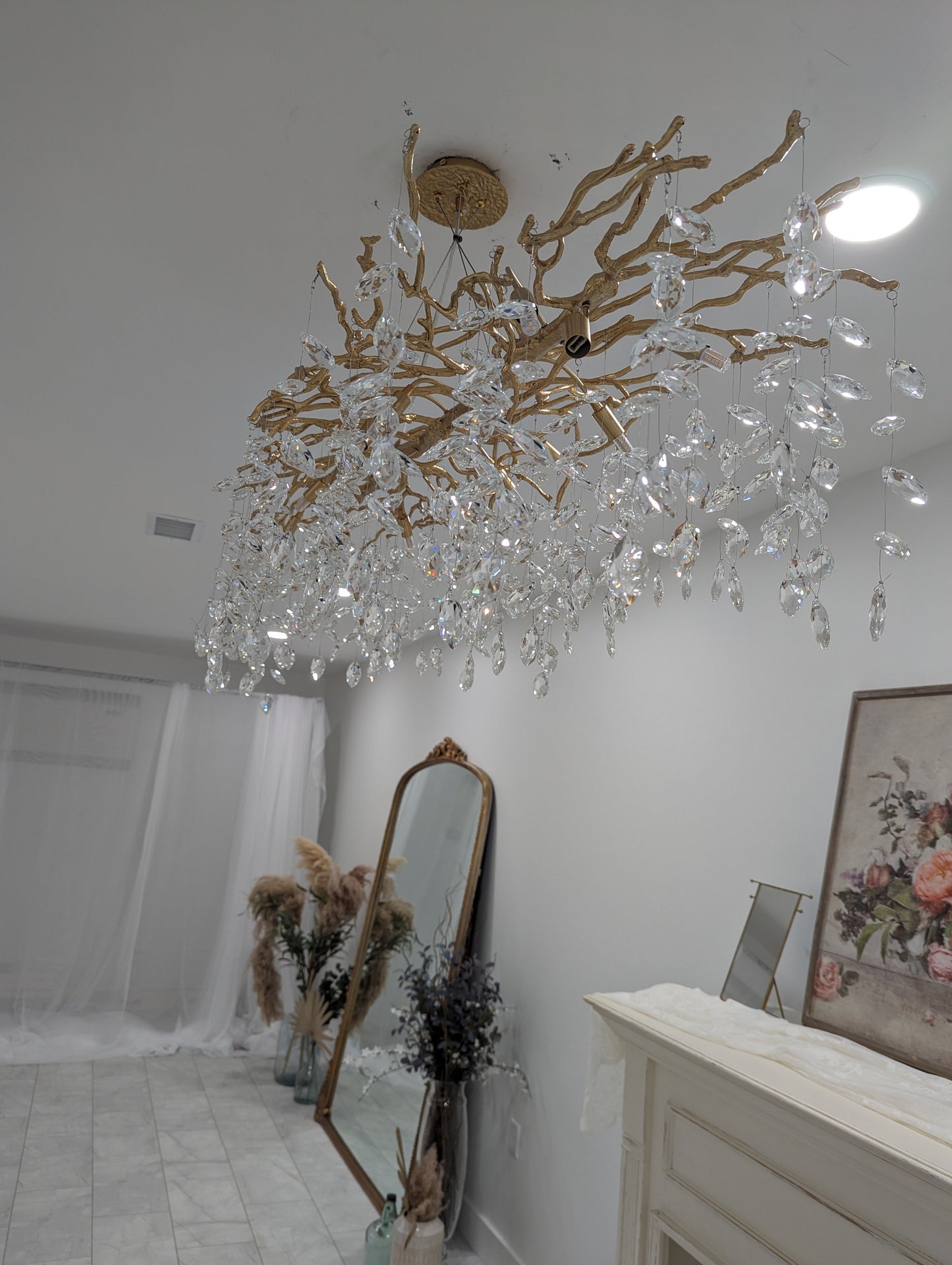 Lumiéra - French-Inspired Crystal Branch Chandelier