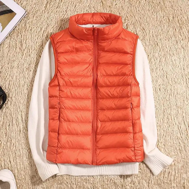 Women's Sleeveless Puffer Down Vest Puffer