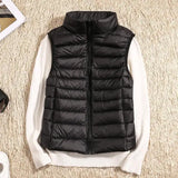 Women's Sleeveless Puffer Down Vest Puffer