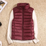 Women's Sleeveless Puffer Down Vest Puffer
