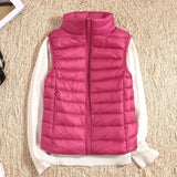 Women's Sleeveless Puffer Down Vest Puffer