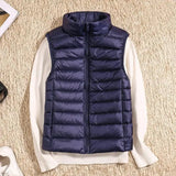 Women's Sleeveless Puffer Down Vest Puffer