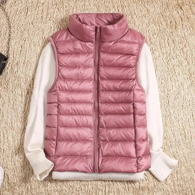 Women's Sleeveless Puffer Down Vest Puffer