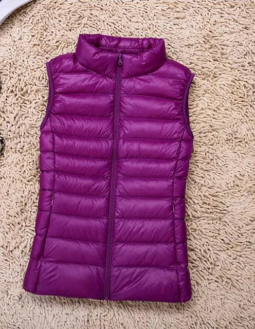 Women's Sleeveless Puffer Down Vest Puffer