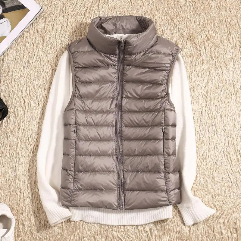 Women's Sleeveless Puffer Down Vest Puffer