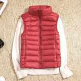 Women's Sleeveless Puffer Down Vest Puffer