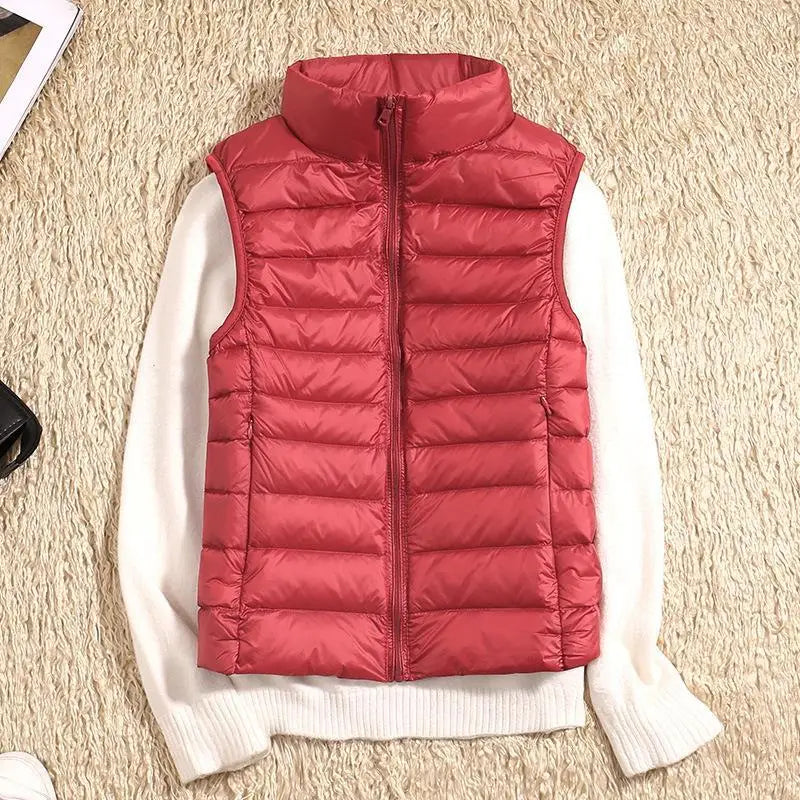 Women's Sleeveless Puffer Down Vest Puffer