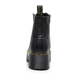 Leather boots with a big sole for ladies - Marra 3