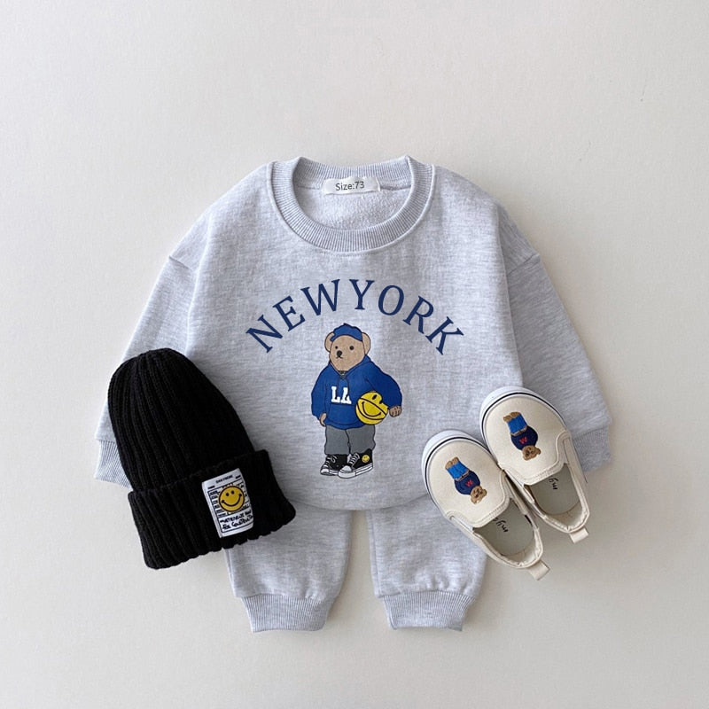 COZYKIDS - Baby Hoodie & Pants Set