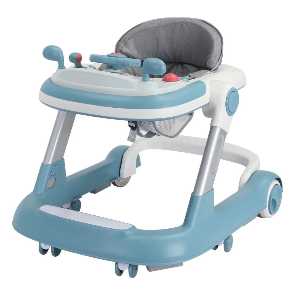 StepBuddy – 2-in-1 Baby Walker & Activity Center
