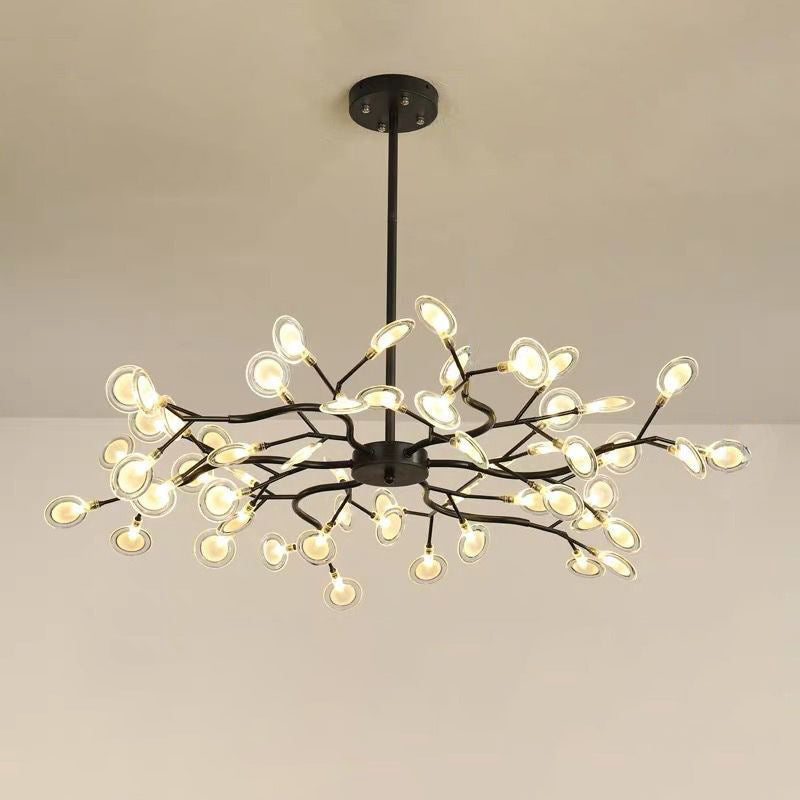 LumaTwinkle - Firefly-Inspired LED Branch Chandelier