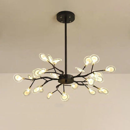 LumaTwinkle - Firefly-Inspired LED Branch Chandelier