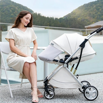 BebéEgg – Luxurious High Landscape Egg-Shaped Baby Stroller