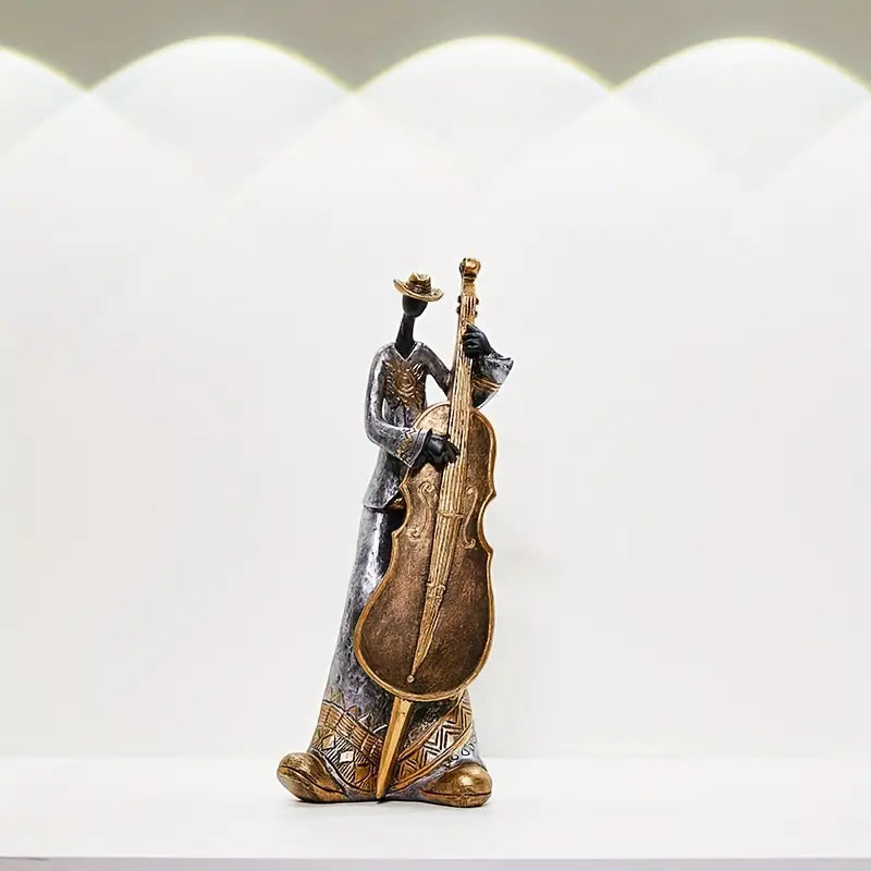 Variant image for Jazz Vibes - Handmade Abstract Jazz Ensemble Statues for Unique Home Decor-4