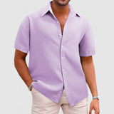 Marcel – Casual Men's Waffle Knit Shirt