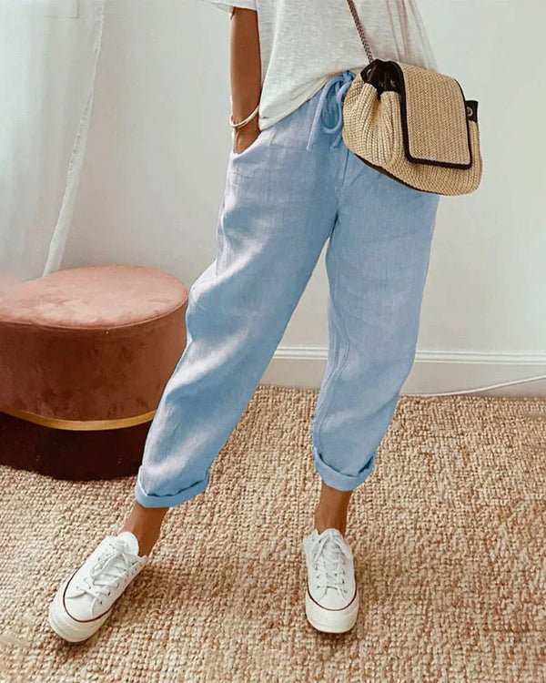 Yanna - Casual Linen Pants for Women 2