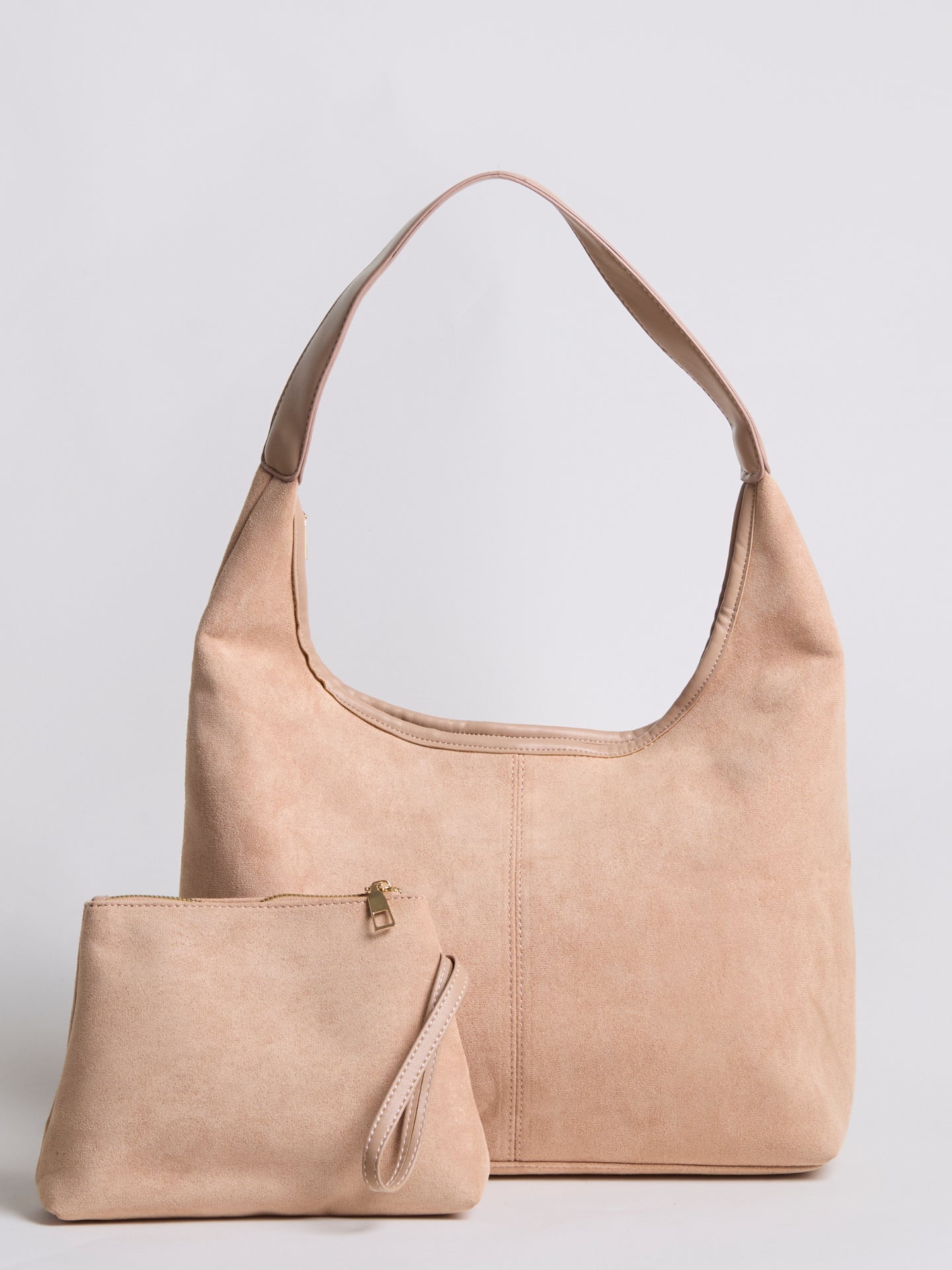 Sienna Luxe – Versatile Suede Leather Tote Bag