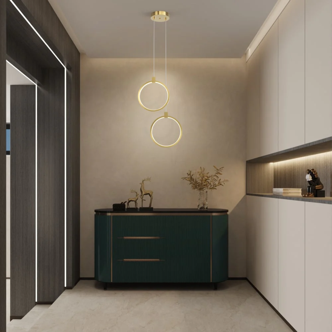 Afyx - Luxury Design Hanging Lamp Gold 3