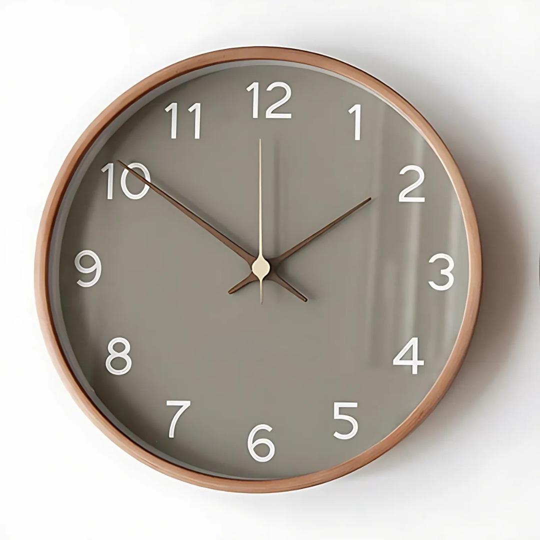 WoodCraft - Modern Wooden Wall Clock