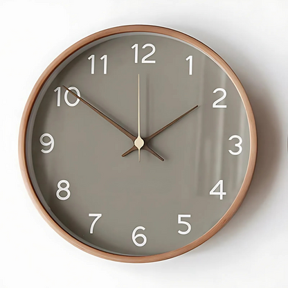 WoodCraft - Modern Wooden Wall Clock