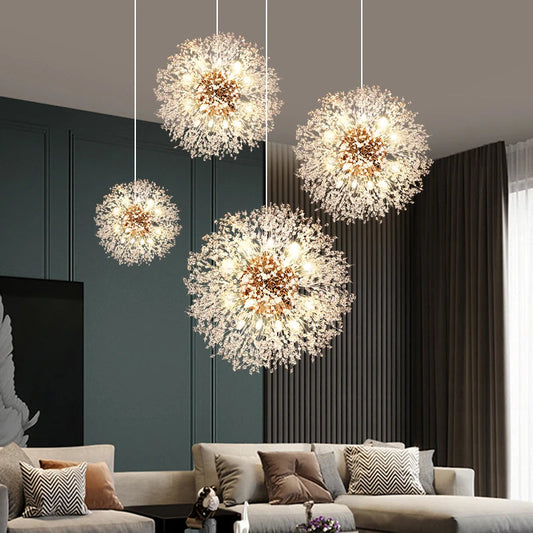 LumiLuxe - Modern Crystal Chandelier