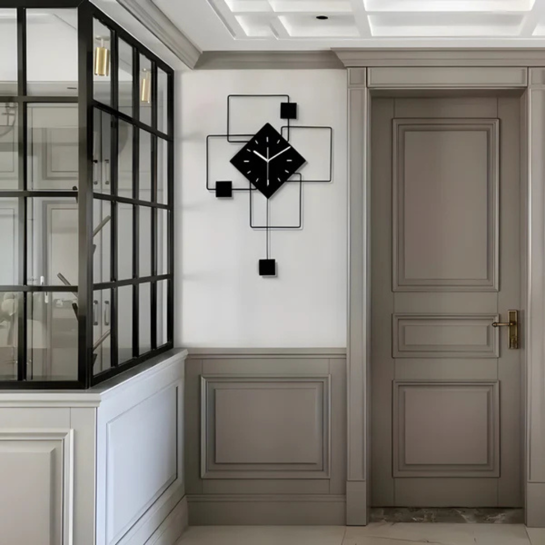 LuxeVibe - Elegant Oversized Wall Clock