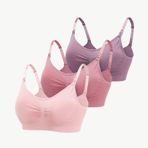 Flora Comfort - Stylish Nursing Bra Set of 3