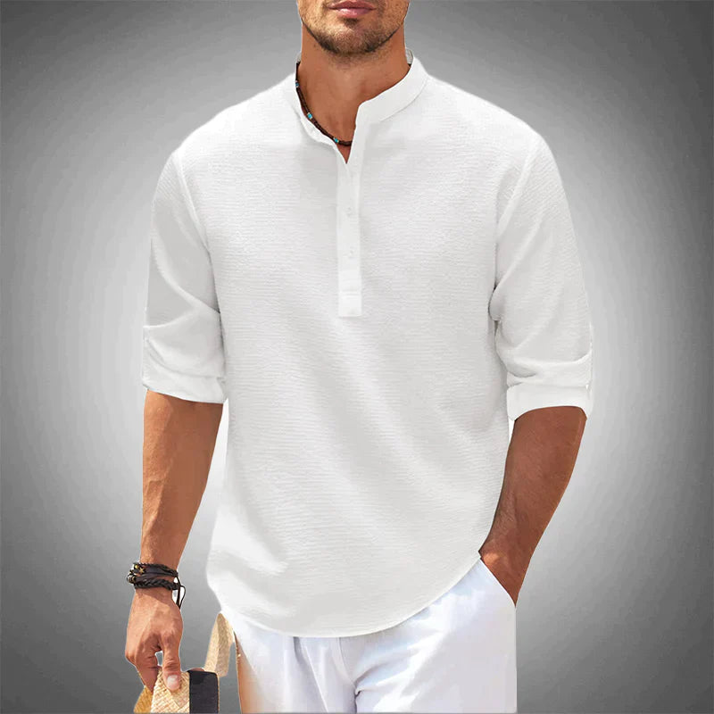 Variant image for Maurice - Tailored Linen Shirt for Lightweight Comfort & Effortless Style-1