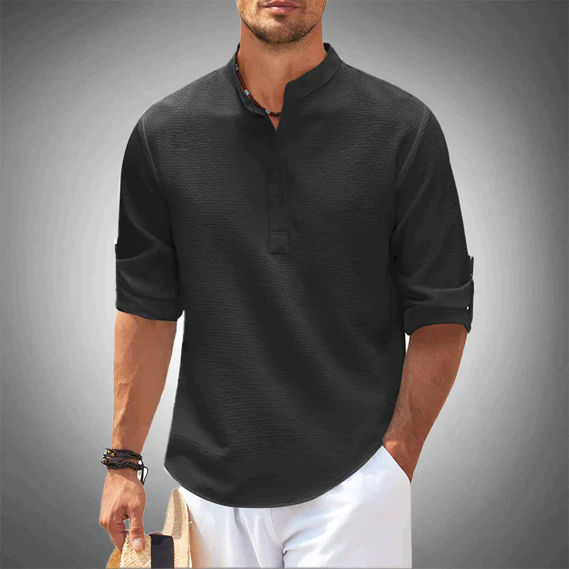 Variant image for Maurice - Tailored Linen Shirt for Lightweight Comfort & Effortless Style-6