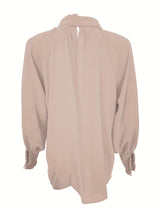 Luna – Chic Tie-Neck Women's Blouse