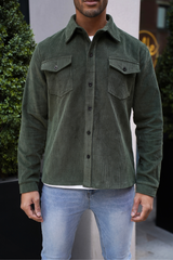 Men's Stylish Corduroy Shirt
