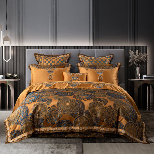Variant image for Sultan - 800 Thread Count Egyptian Cotton Bedding Set with Duvet Covers-1