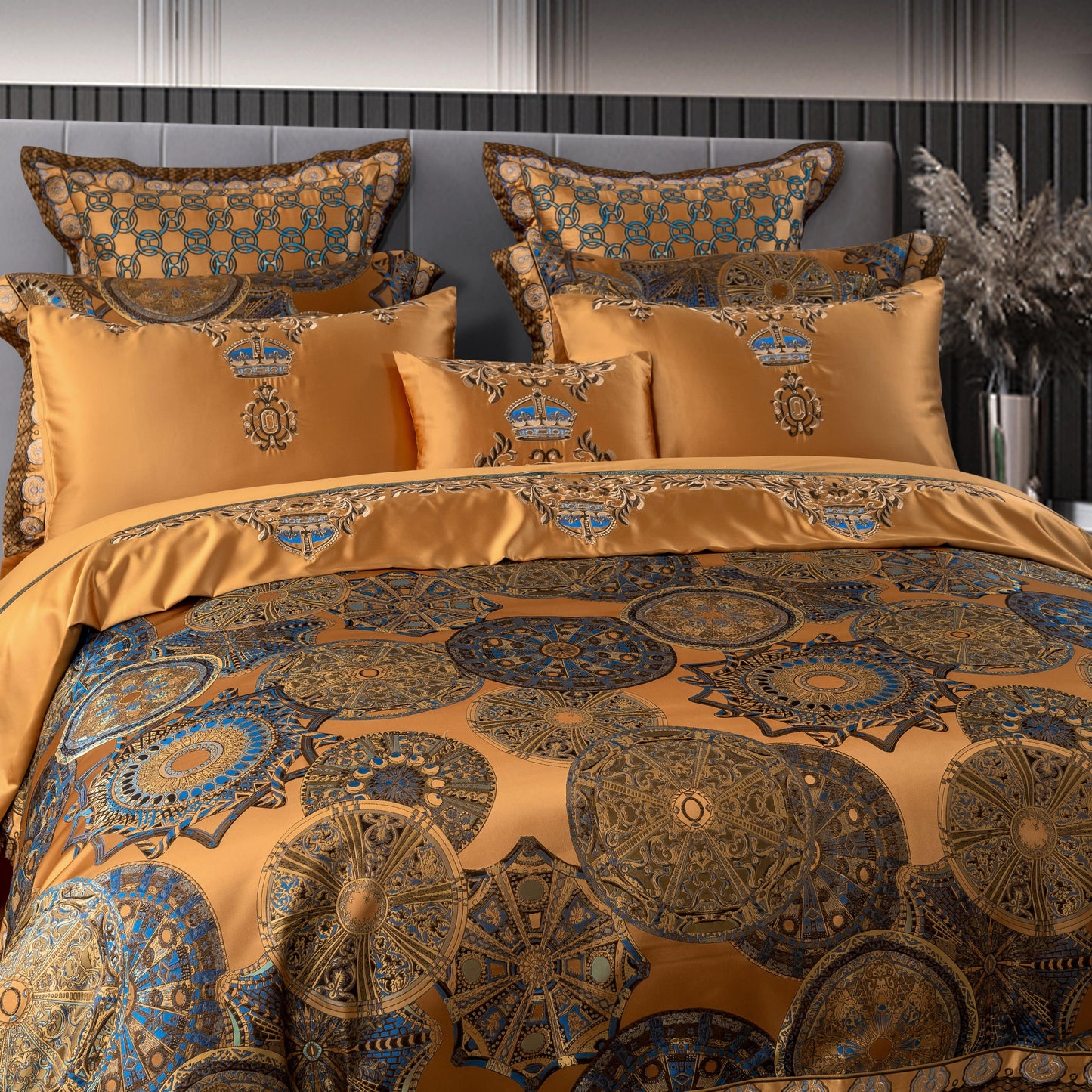 Sultan - 800 Thread Count Egyptian Cotton Bedding Set with Duvet Covers-2