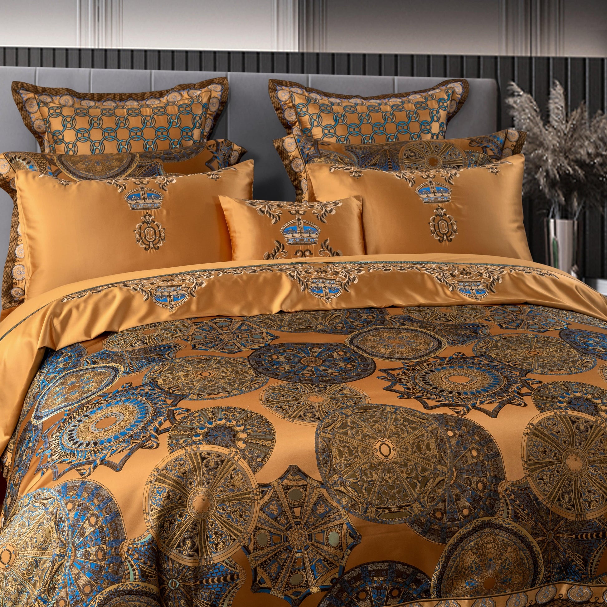 Sultan - 800 Thread Count Egyptian Cotton Bedding Set with Duvet Covers-2
