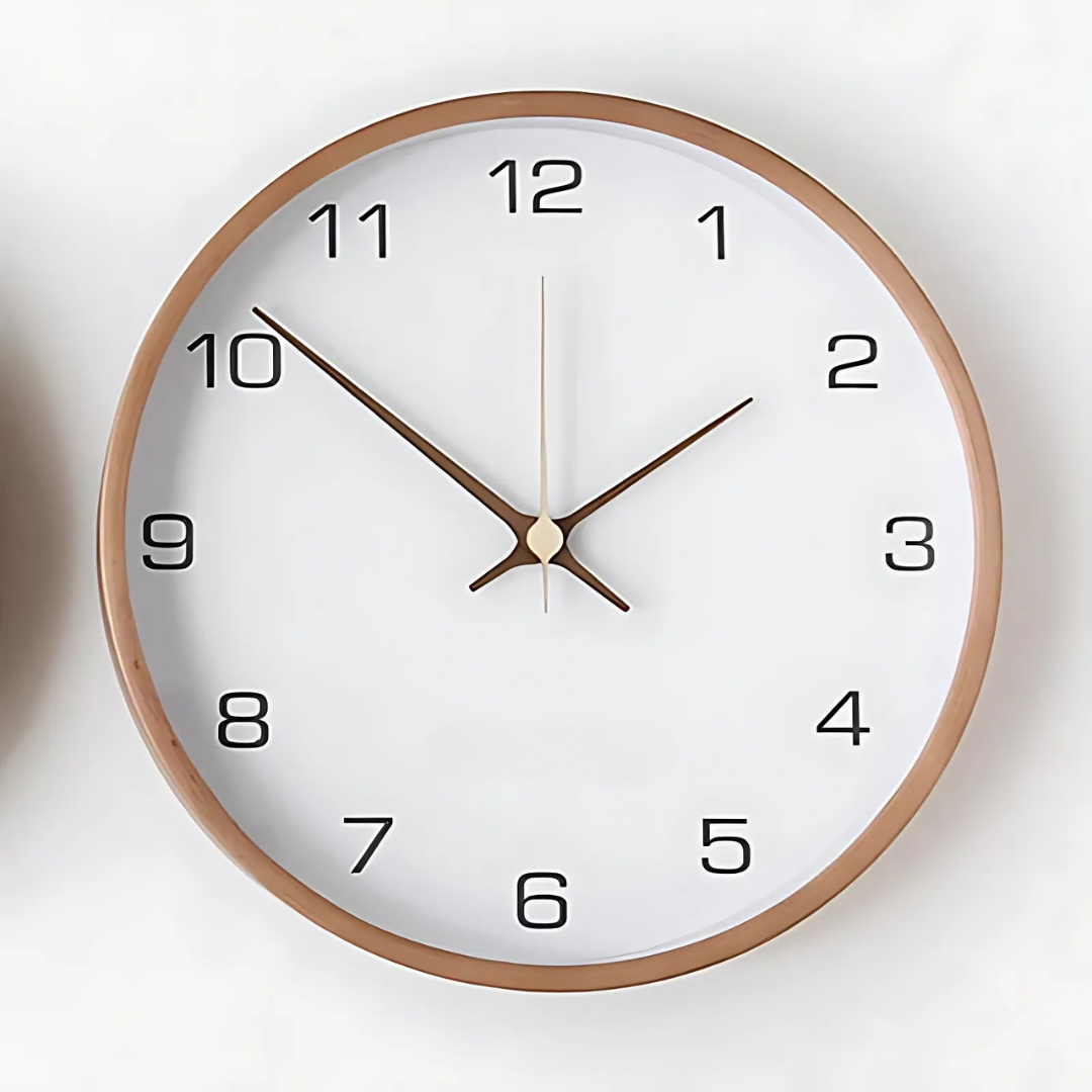 WoodCraft - Modern Wooden Wall Clock