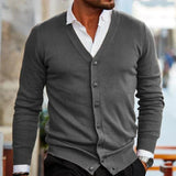Lukas – Casual Men's Cotton Cardigan