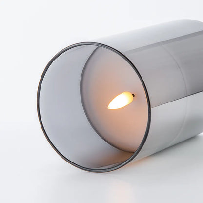LumaGlow - Set of 3 LED Marble Effect Candles