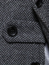 Niklas – Stylish Herringbone Men's Blazer