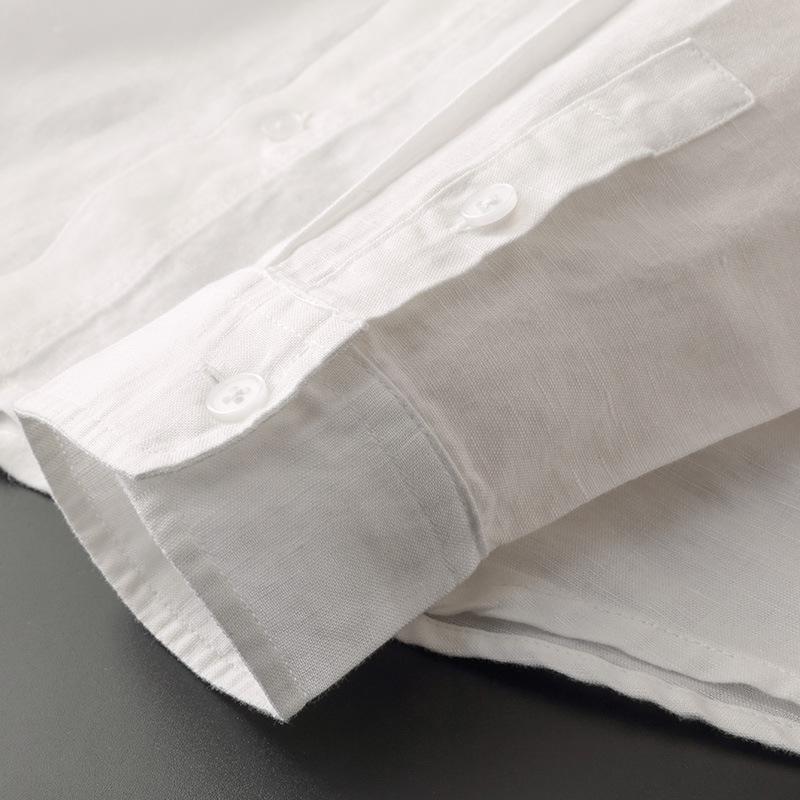 Liano – Casual Men’s Linen Shirt Hoodie