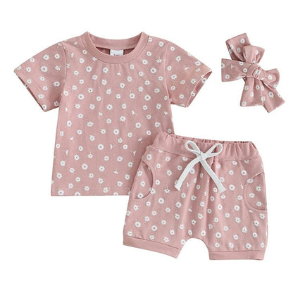 BLOOMER - Fresh Floral Baby Clothes Set