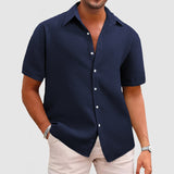 Marcel – Casual Men's Waffle Knit Shirt