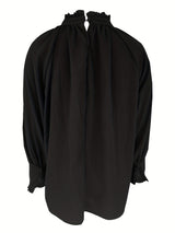 Luna – Chic Tie-Neck Women's Blouse