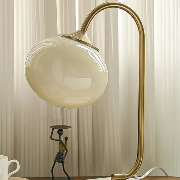 Lumière - Modern Glass and Metal Table Lamp