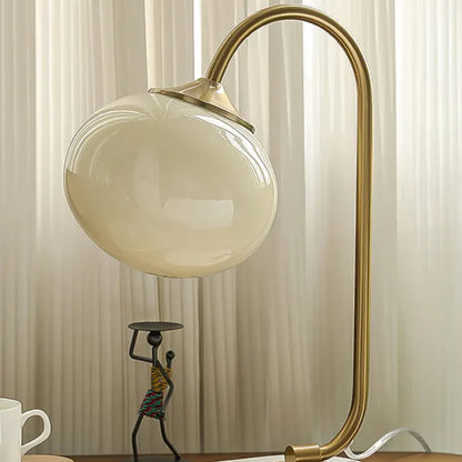 Lumière - Modern Glass and Metal Table Lamp