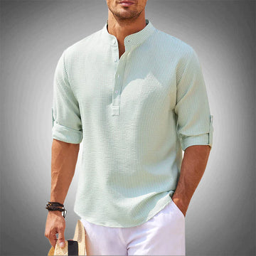 Variant image for Maurice - Tailored Linen Shirt for Lightweight Comfort & Effortless Style-11