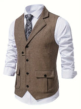 Niklas – Stylish Herringbone Men's Blazer