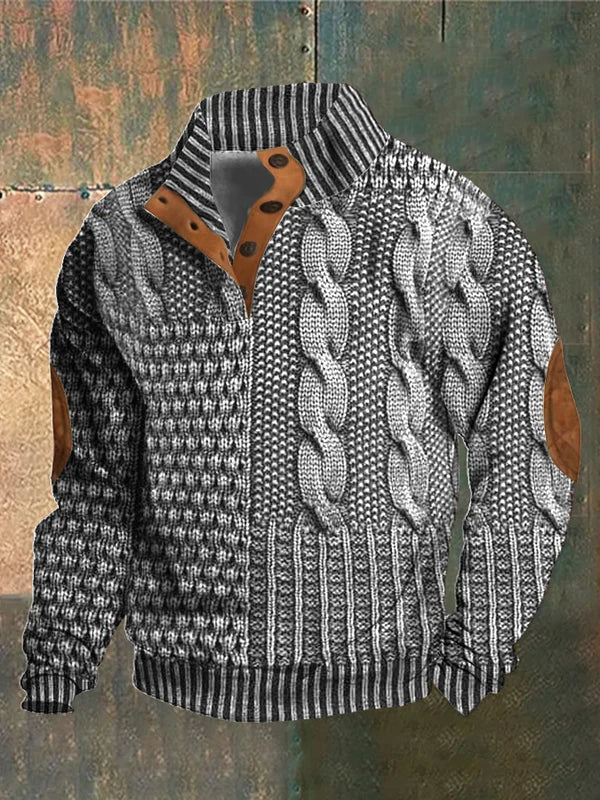 Tom – Men's Trendy Knit Pullover