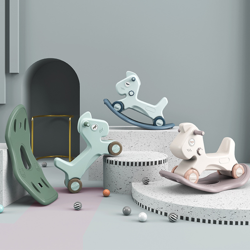 BabyFunRide - 2-in-1 Rocking Horse Toy
